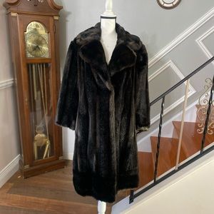 Dark Brown TISSAVEL OF FRANCE Coat